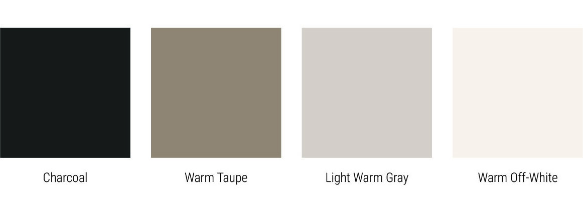 Minimal and Neutral color palette